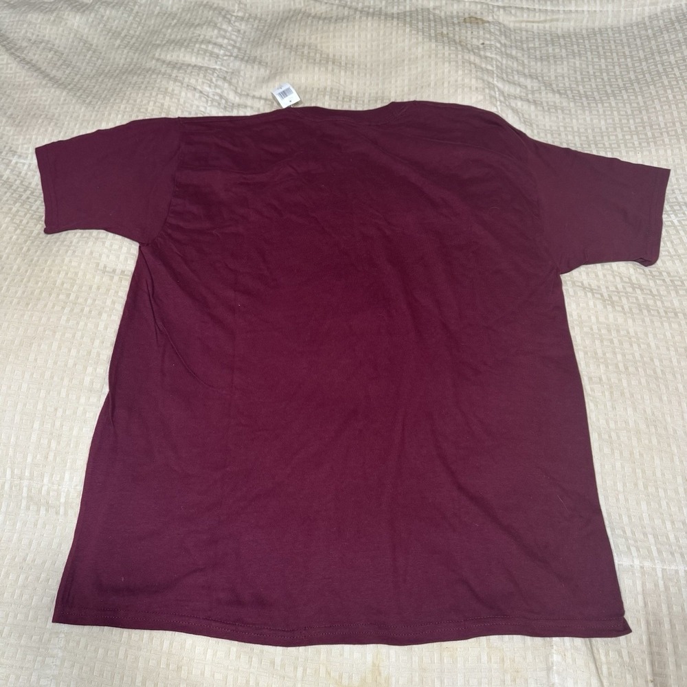 Disney Grumpy Dwarf Shirt Mens Large Maroon How About No T-Shirt Disney Park New - Picture 8 of 8